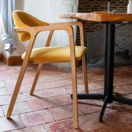Dasras Eden chair in oak, walnut or ash wood - 19 finishes