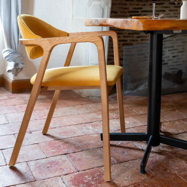 Dasras Eden chair in oak, walnut or ash wood - 19 finishes