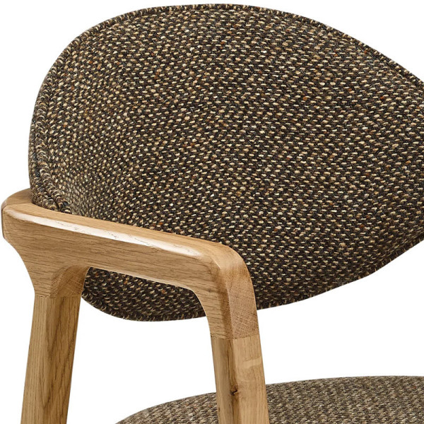 Dasras Eden chair in oak, walnut or ash wood - 19 finishes