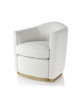 Dasras Fumoir armchair in oak, walnut or ash wood - 19 finishes