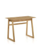 Dasras Ecola oak wood desk - 9 finishes 4 dimensions