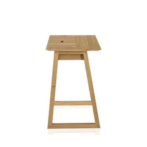 Dasras Ecola oak wood desk - 9 finishes 4 dimensions
