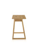 Dasras Ecola oak wood desk - 9 finishes 4 dimensions