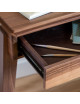 Dasras Liseré desk in oak or walnut wood - 10 finishes 4 sizes