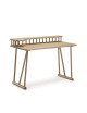 Dasras Odesk oak or walnut wood desk - 10 finishes 4 sizes