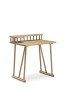 Dasras Odesk oak or walnut wood desk - 10 finishes 4 sizes
