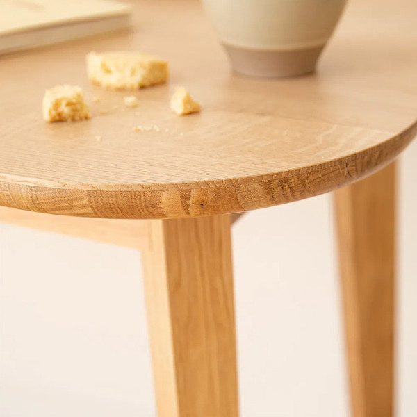 Dasras Snack Desk in oak or walnut wood - 10 finishes 2 sizes