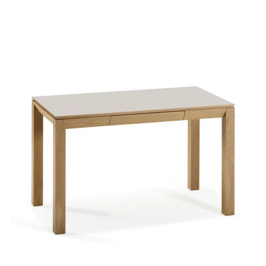 Dasras Clarté Desk ceramic wood oak or walnut - 10 finishes 2 sizes
