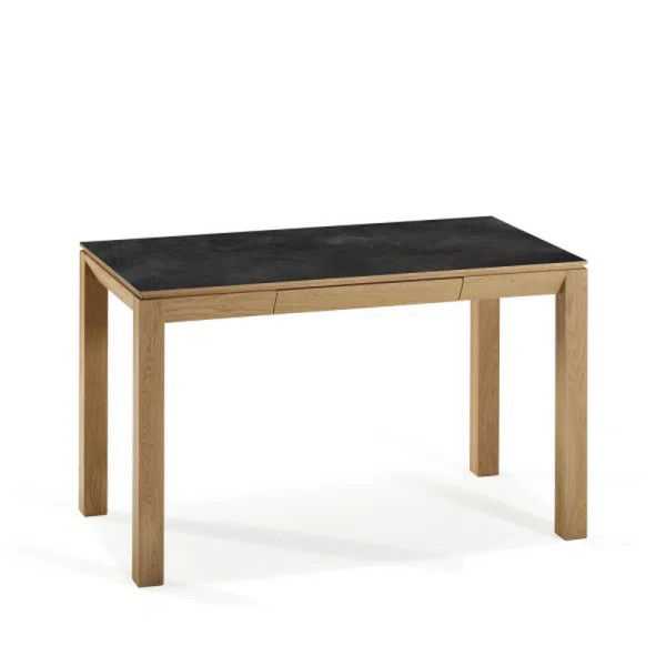 Dasras Clarté Desk ceramic wood oak or walnut - 10 finishes 2 sizes