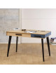 Dasras Paul desk in oak or walnut wood - 10 finishes