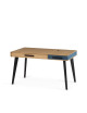 Dasras Paul desk in oak or walnut wood - 10 finishes