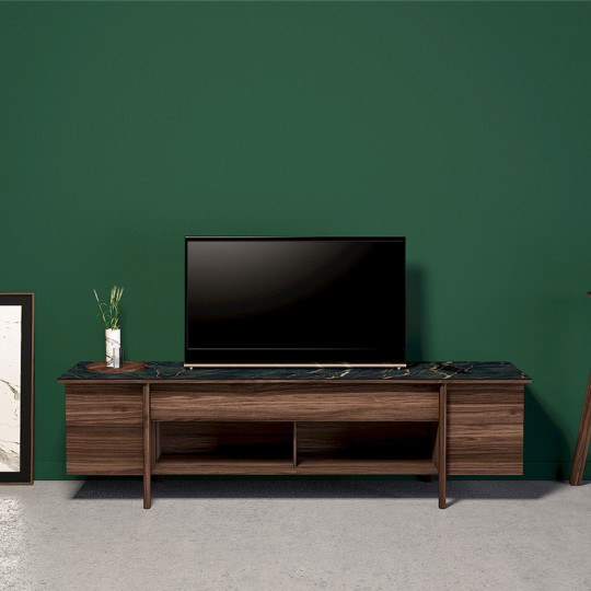 Dasras Stilt Sideboard TV unit ceramic wood oak or walnut - 10 finishes