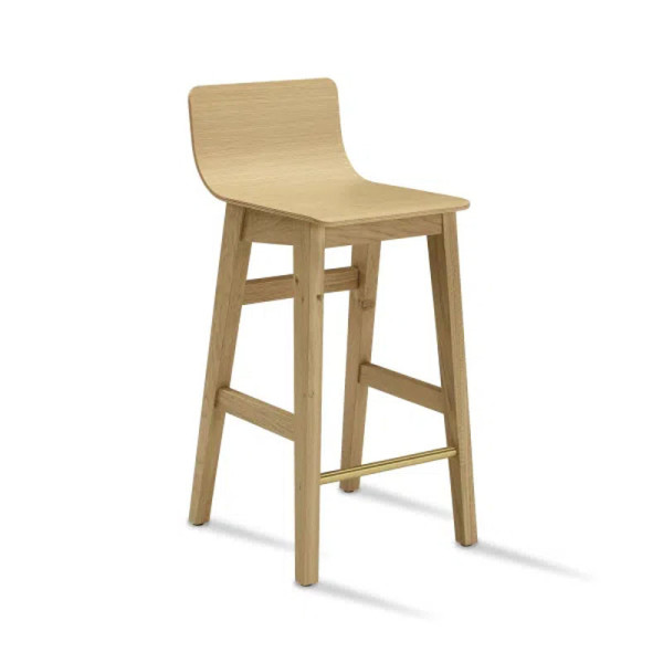 Dasras Snack stool oak wood - 9 finishes 3 heights