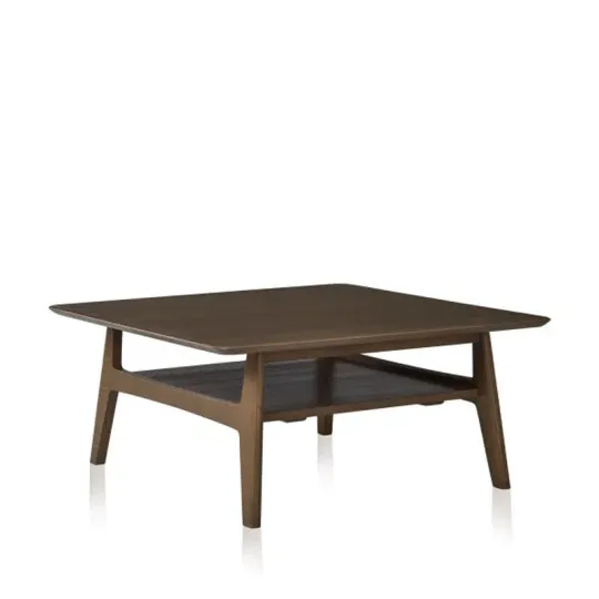 Dasras H Coffee table oak or walnut wood - 10 finishes 4 sizes