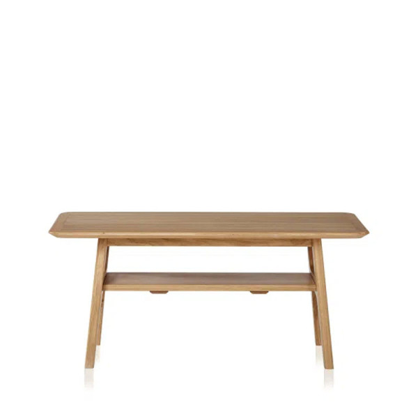 Dasras H Coffee table oak or walnut wood - 10 finishes 4 sizes