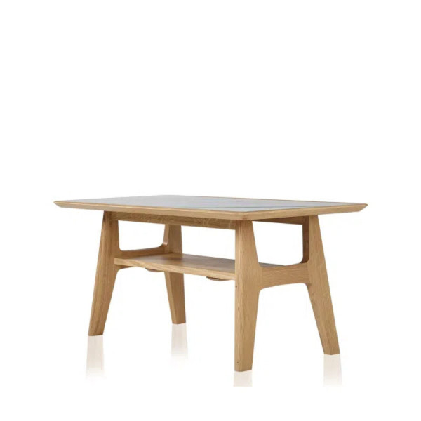 Dasras H Coffee table ceramic wood oak or walnut - 10 finishes 4 sizes