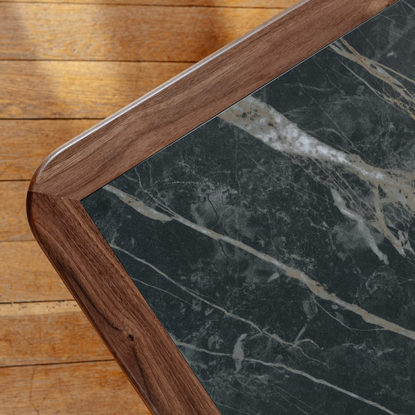 Dasras H Coffee table ceramic wood oak or walnut - 10 finishes 4 sizes