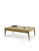 Dasras Liseré coffee table in oak or walnut wood - 10 finishes 2 sizes