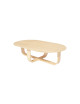 Dasras Luge Oblong coffee table oak wood - 9 finishes 2 sizes