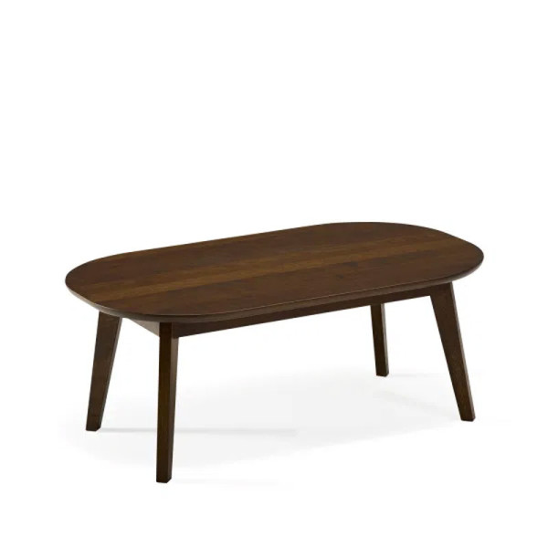 Dasras Snack rectangular coffee table in oak or walnut wood - 10 finishes 2 sizes