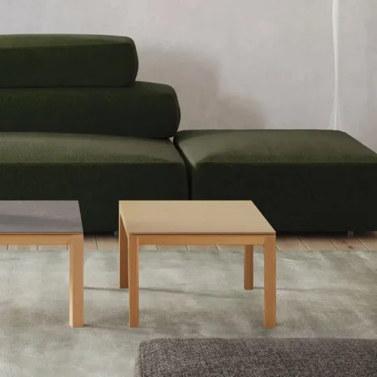 Dasras Clarté Rectangular coffee table oak or walnut wood - 10 finishes 2 sizes 2 models