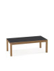 Dasras Clarté Rectangular coffee table ceramic wood oak or walnut - 10 finishes 2 sizes 2 models