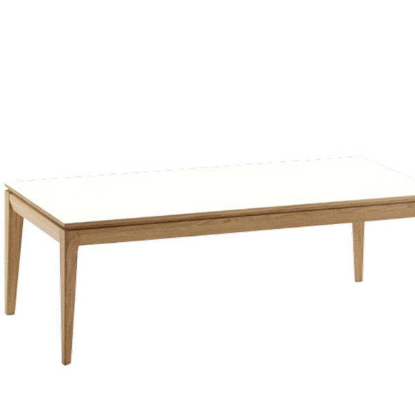 Dasras Buzz rectangular coffee table ceramic wood oak or walnut - 10 finishes 2 sizes 2 models