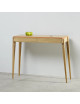 Dasras Liseré Fixed console oak or walnut wood - 10 finishes 2 sizes