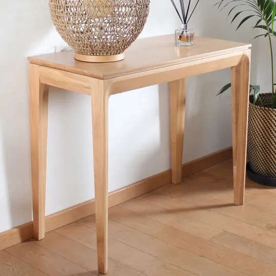 Dasras Buzz Fixed console oak or walnut wood - 10 finishes 3 sizes