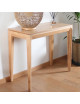 Dasras Buzz Fixed console oak or walnut wood - 10 finishes 3 sizes