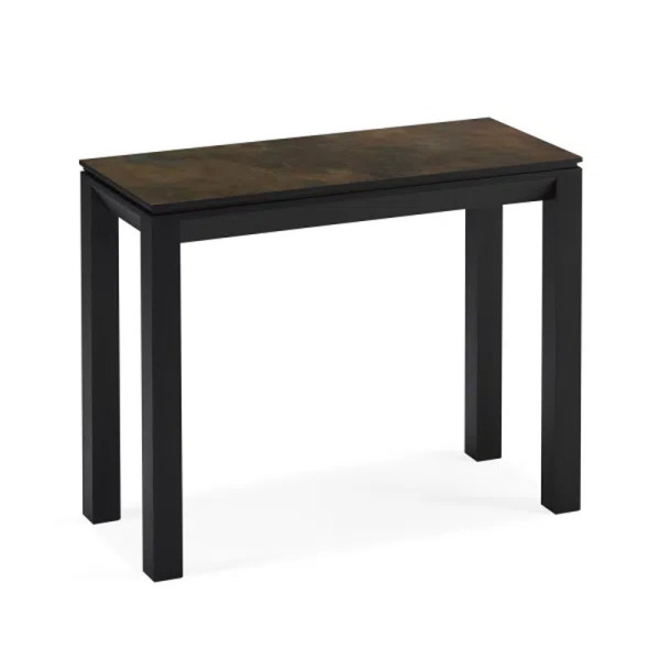 Dasras Clarté Fixed console ceramic wood oak or walnut - 10 finishes 4 sizes