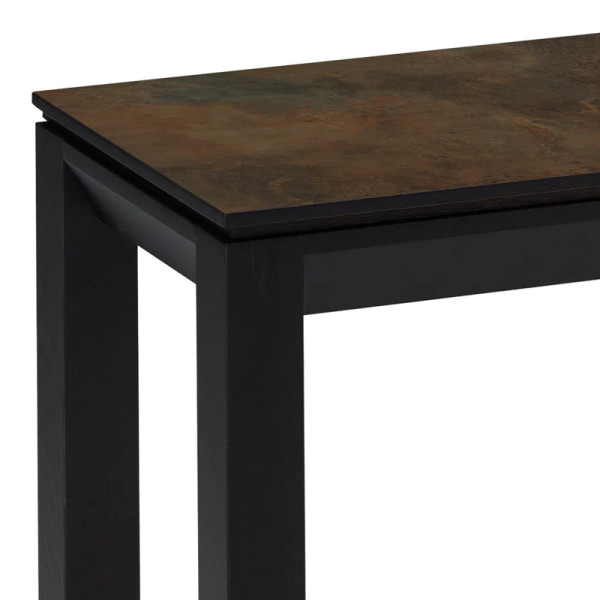 Dasras Clarté Fixed console ceramic wood oak or walnut - 10 finishes 4 sizes