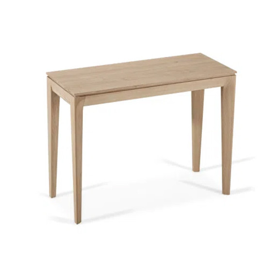 Dasras Buzz extendable console table in oak or walnut wood - 10 finishes 4 sizes