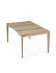 Dasras Buzz extendable console table in oak or walnut wood - 10 finishes 4 sizes