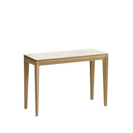 Dasras Buzz extendable console ceramic wood oak or walnut - 10 finishes 4 sizes