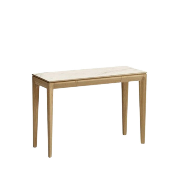 Dasras Buzz extendable console ceramic wood oak or walnut - 10 finishes 4 sizes