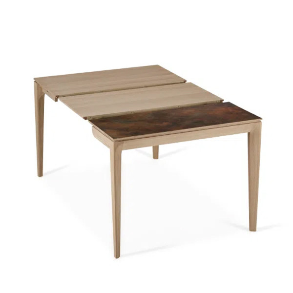 Dasras Buzz extendable console ceramic wood oak or walnut - 10 finishes 4 sizes
