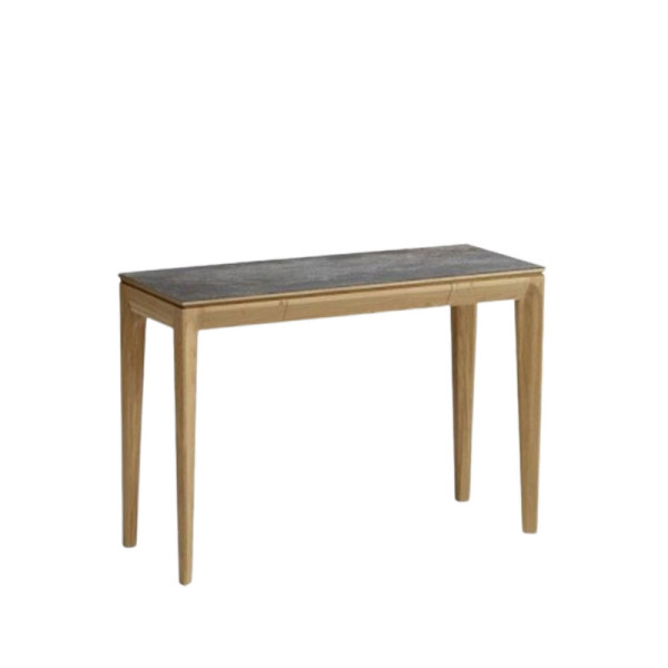 Dasras Buzz extendable console ceramic wood oak or walnut - 10 finishes 4 sizes