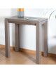 Dasras Clarté Extendable console oak or walnut wood - 10 finishes 4 sizes