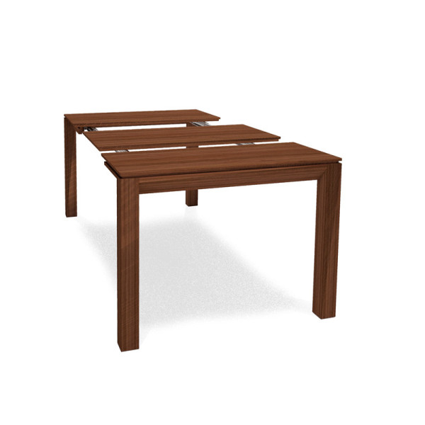 Dasras Clarté Extendable console oak or walnut wood - 10 finishes 4 sizes