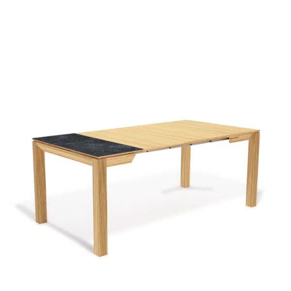 Dasras Clarté Extendable console ceramic wood oak or walnut - 10 finishes 4 sizes