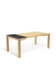 Dasras Clarté Extendable console ceramic wood oak or walnut - 10 finishes 4 sizes