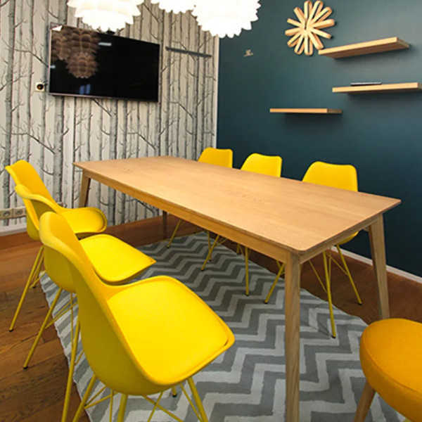 Dasras Paul Fixed dining table oak or walnut wood - 10 finishes 21 sizes