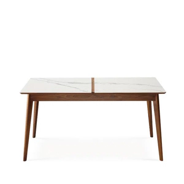 Dasras Paul Fixed dining table ceramic wood oak or walnut - 10 finishes 17 sizes