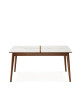 Dasras Paul Fixed dining table ceramic wood oak or walnut - 10 finishes 17 sizes