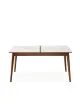 Dasras Paul Fixed dining table ceramic wood oak or walnut - 10 finishes 17 sizes