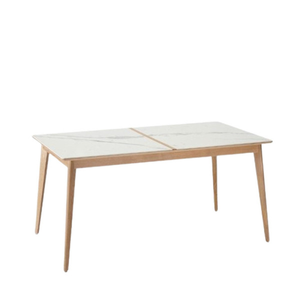 Dasras Paul Fixed dining table ceramic wood oak or walnut - 10 finishes 17 sizes