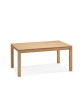 Dasras Clarté fixed dining table in oak or walnut wood - 10 finishes 21 sizes