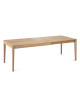Dasras Buzz extendable dining table in oak or walnut wood - 10 finishes 12 sizes