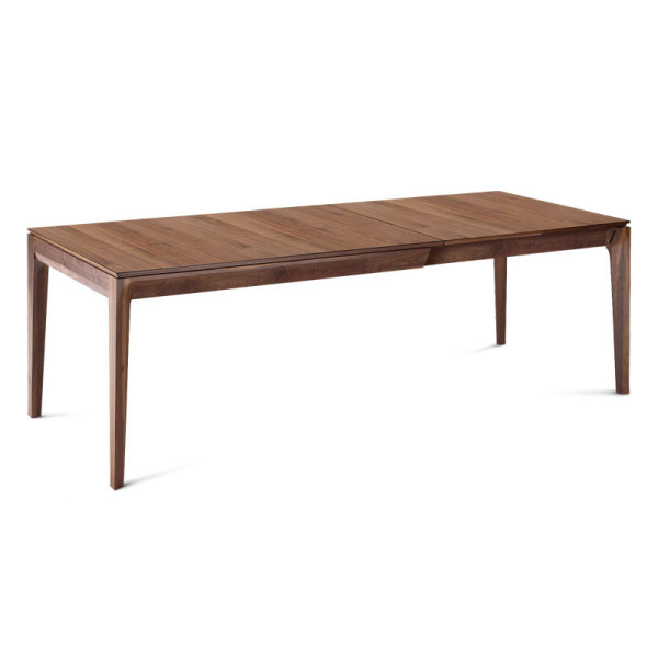 Dasras Buzz extendable dining table in oak or walnut wood - 10 finishes 12 sizes
